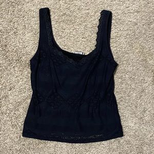 Lace crop top